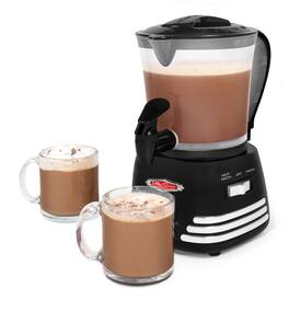 Nostalgia - Retro Hot Chocolate Maker - Black