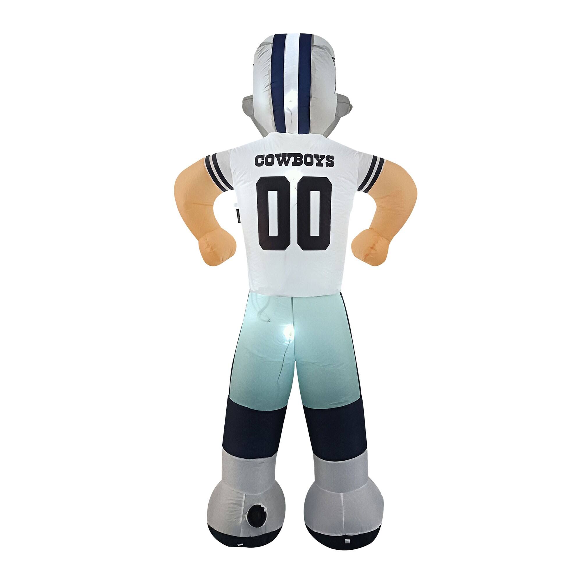 Alt View 2. Logo Brands - Dallas Cowboys Player Lawn Inflatable - Multicolor.
