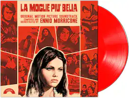 Ennio Morricone - La Moglie Piu Bella (Original Soundtrack) - Limited 140-Gram Red Colored Vinyl - VINYL LP