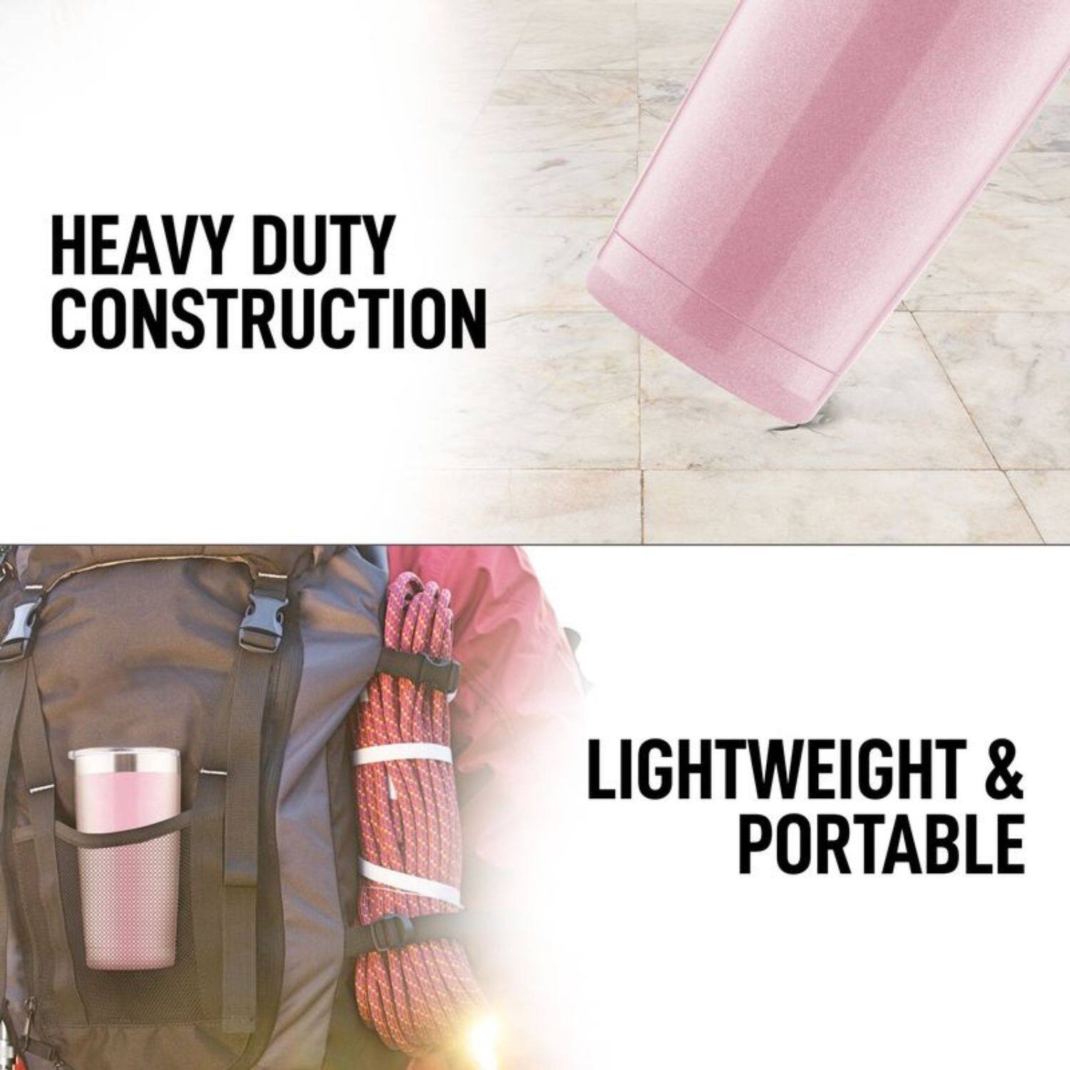 HEAVY DUTY CONSTRUCTION

LIGHTWEIGHT & PORTABLE