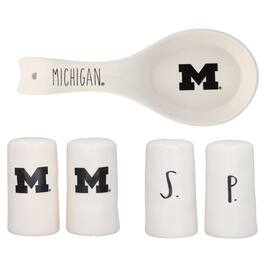 The Memory Company - Michigan Wolverines 3-Piece Artisan Kitchen Gift Set - Multicolor