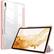 Alt View 15. SaharaCase - Folio Case for Samsung Galaxy Tab S8+ and Tab S7 FE - Clear/Pink.