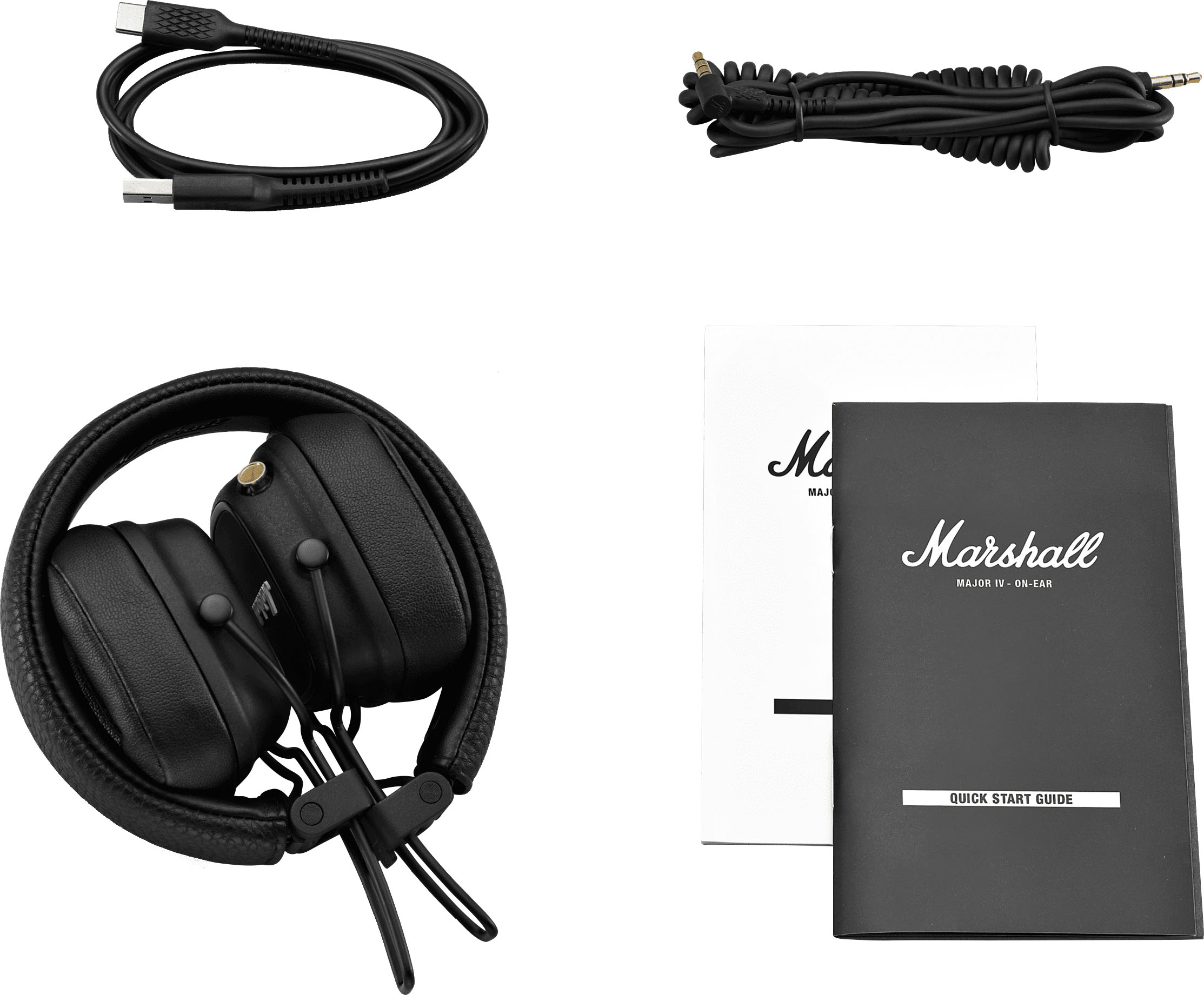 【新品未開封】Marshall マーシャル MAJOR. Ⅳ BLACK Marshall（アンプ） Marshall Major IV Black ワイヤレス