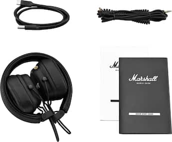 Marshall Major IV Wireless On Ear Bluetooth Headphones with Marshall Major IV Wireless On Ear Bluetooth Headphones with