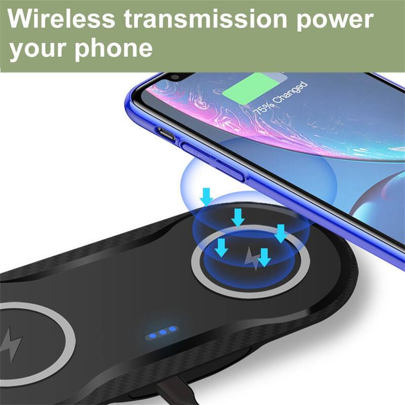 Wireless transmission power your phone  
75% Charged