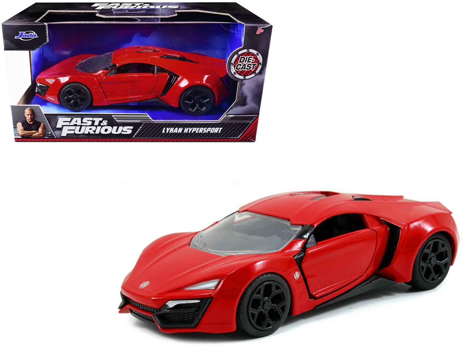 MHous Jada 000 B I DIE-CAST 1 FAST & FURIOUS LYKAN HYPERSPORT