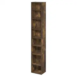FurniFact - Wooden Bookcase in Classic Finish for Home & Office Storage - Amber Pine