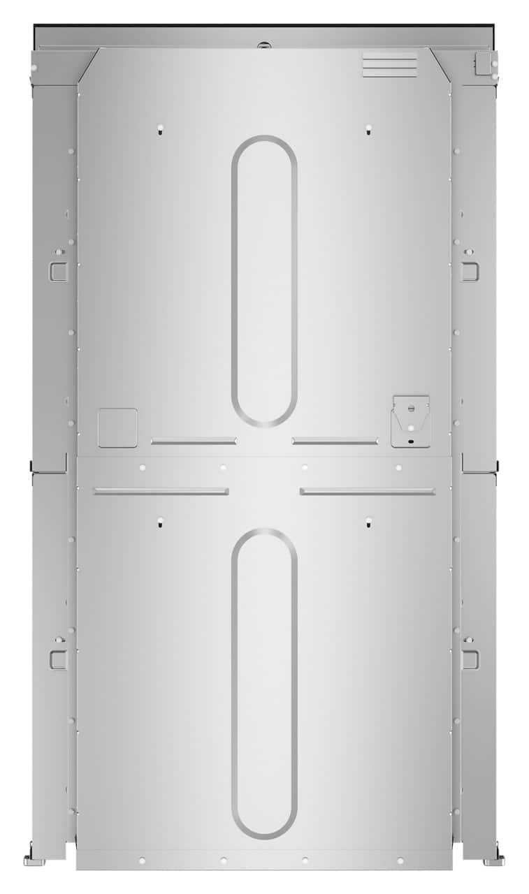 Alt View 11. KitchenAid - 30" Built-In Electric Convection Double Wall Oven with Air Fry Mode - White.