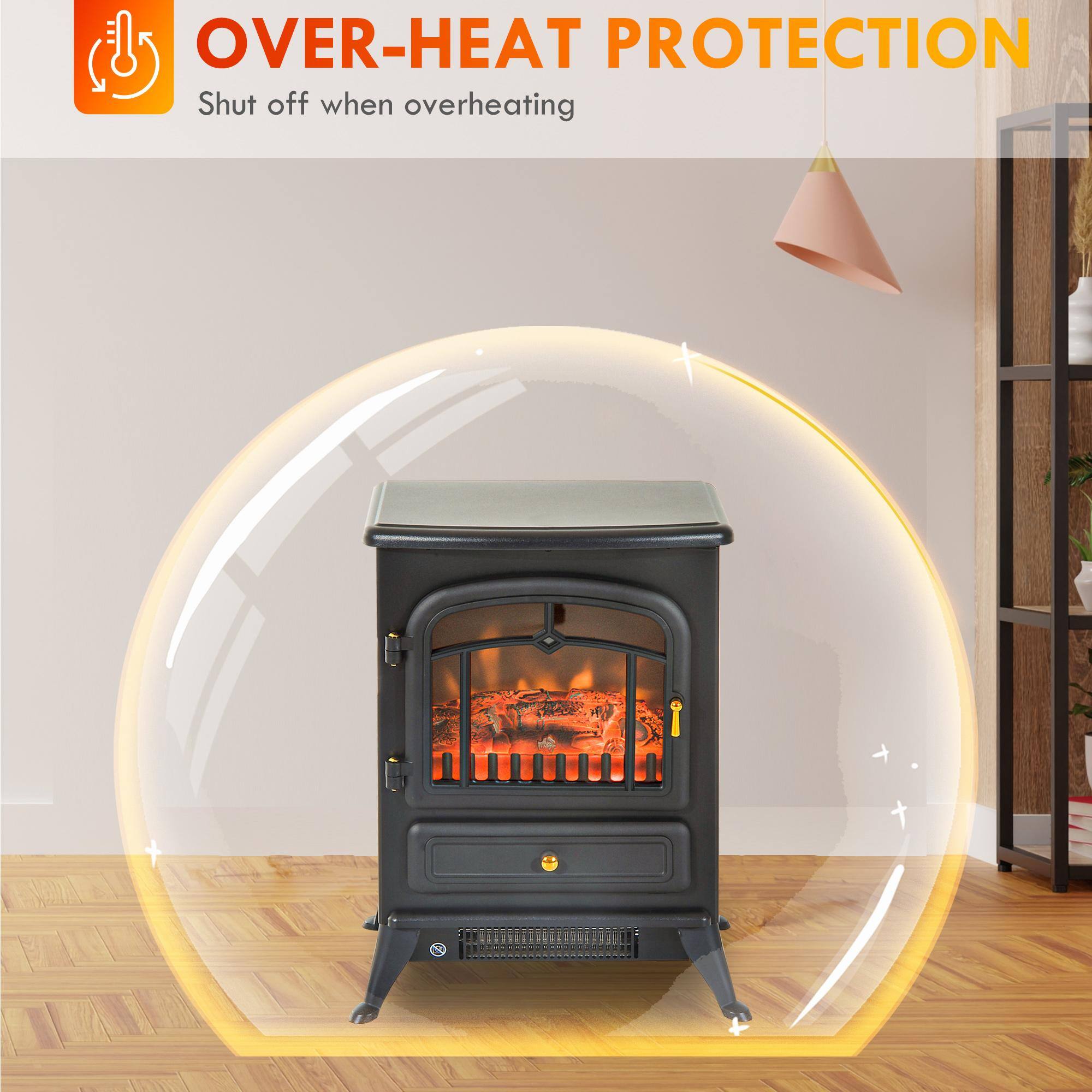 OVER-HEAT PROTECTION  
Shut off when overheating