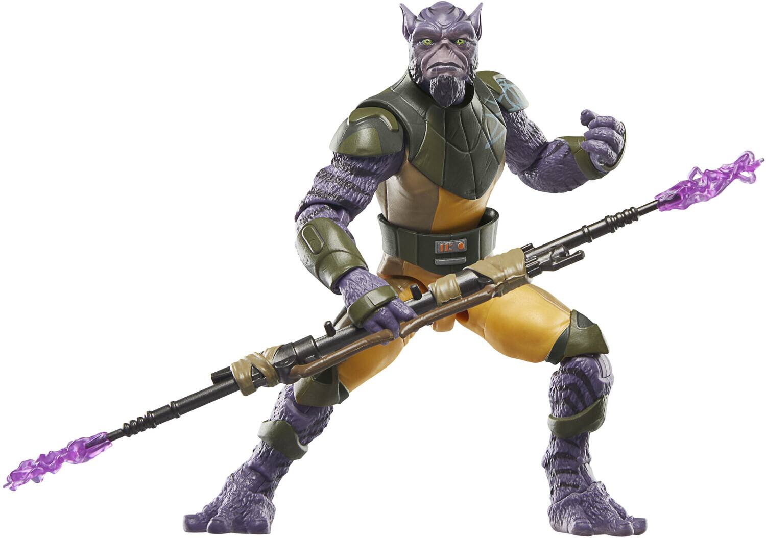 Alt View 4. Hasbro - Hasbro Collectibles - Star Wars: Rebels - Vintage Collection - Garazeb “Zeb” Orrelios   - Collectibles - Multicolor.