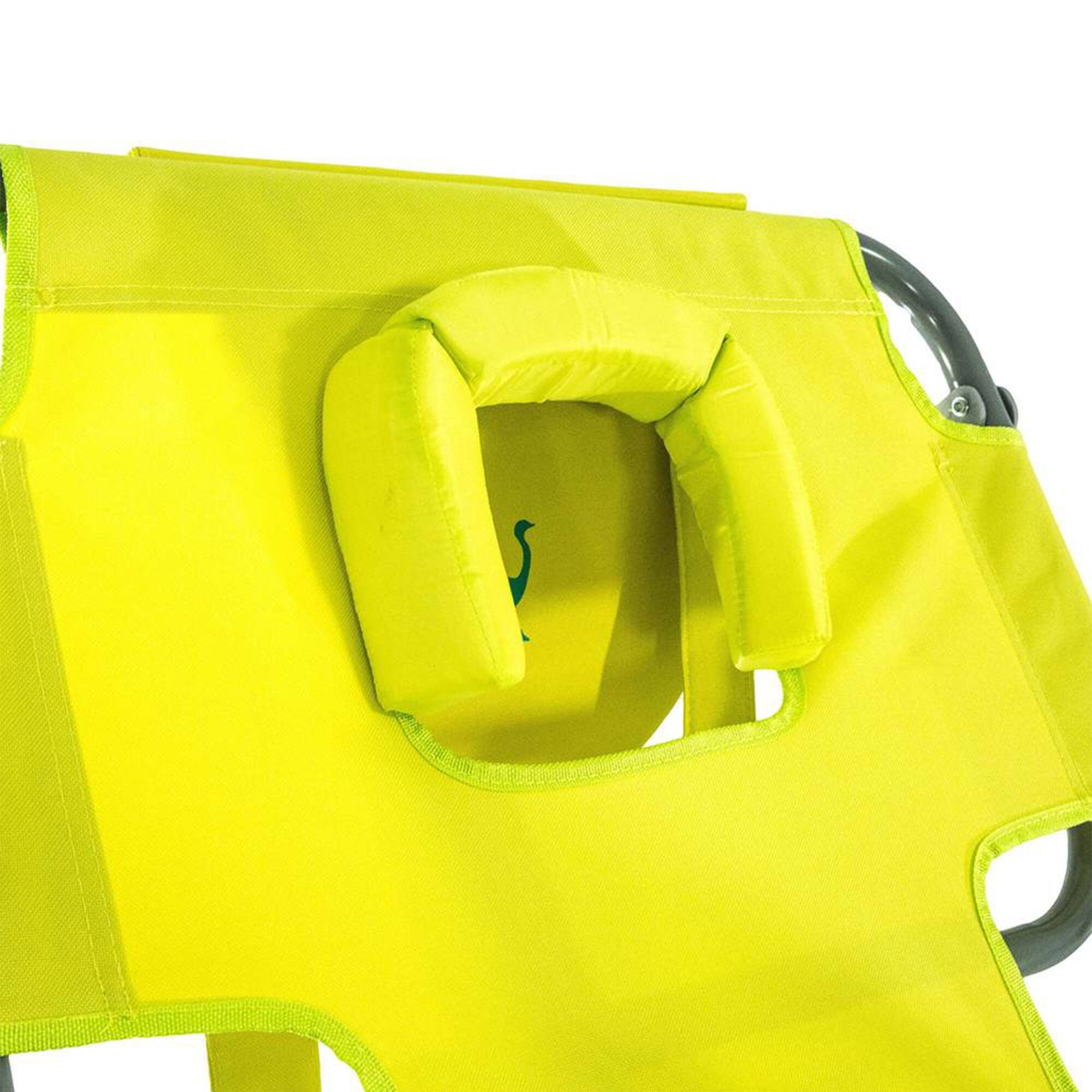 Alt View 8. Ostrich - Ostrich On-Your-Back Outdoor Reclining Beach Lounge Pool Camping Chair, Green - Green.