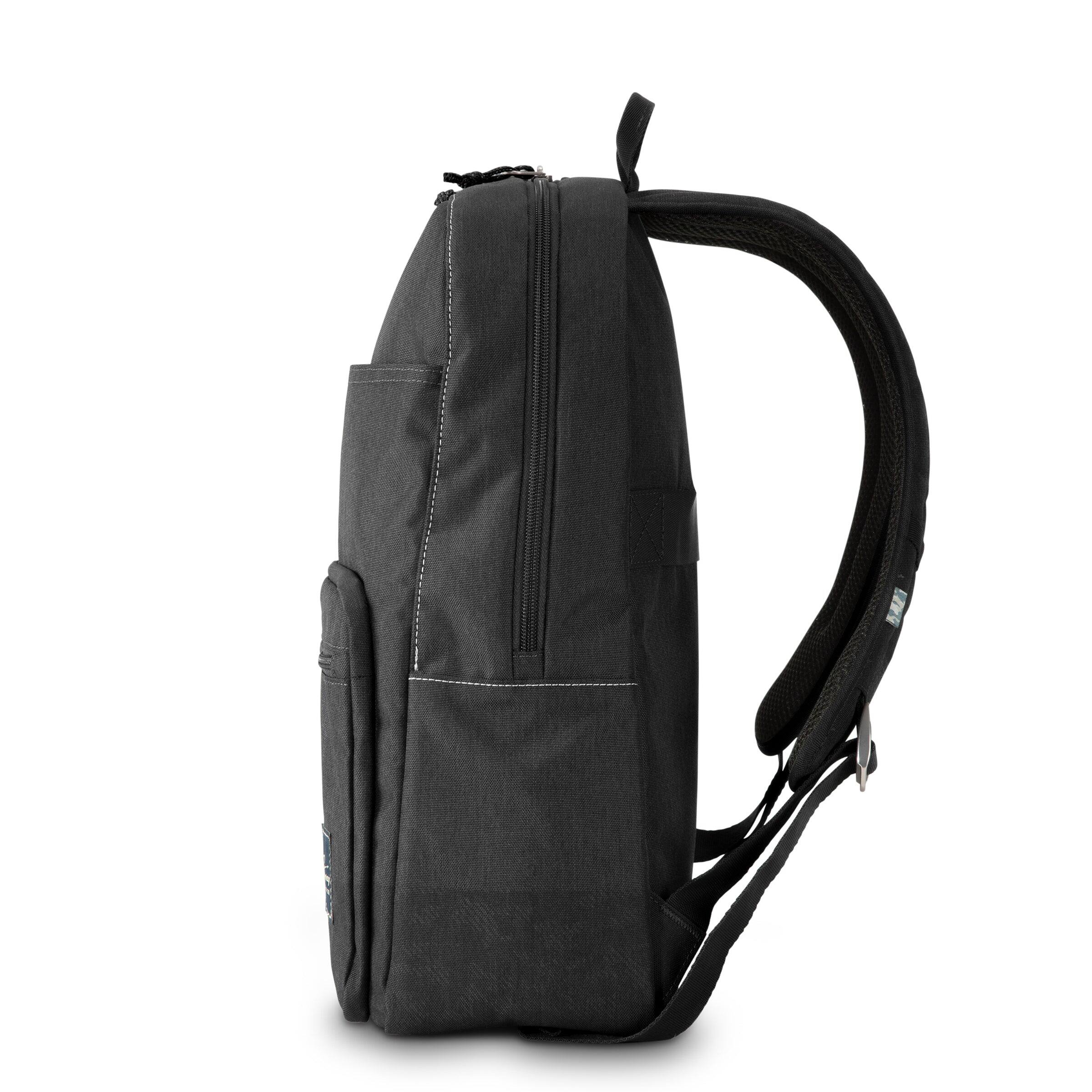 Alt View 1. Skyway - Rainier Softside 16L Simple Backpack, Crater Black - Crater Black.