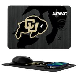Keyscaper - Colorado Buffaloes Wireless Charger and Mouse Pad - Multicolor