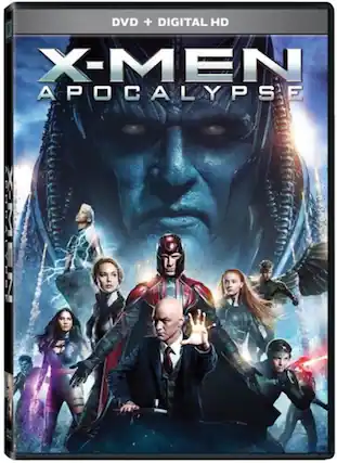 Front. X-Men: Apocalypse - DVD.