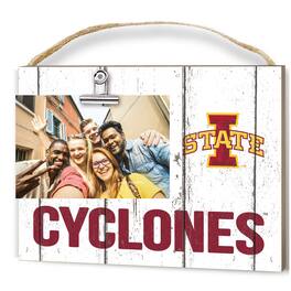 Jardine - Iowa State Cyclones 8'' x 10'' Weathered Clip It Frame - White