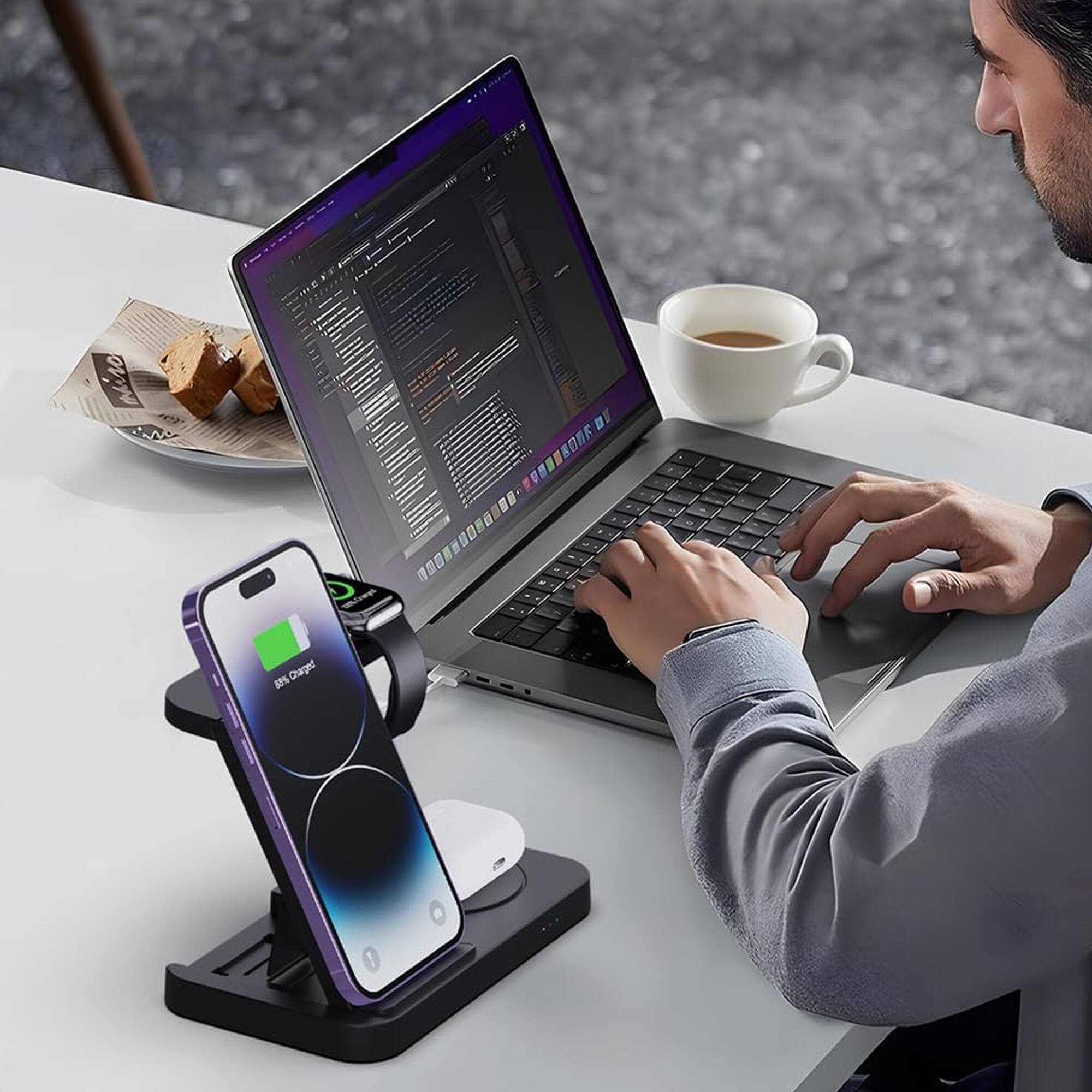 Also, I bonk. Foggy. Me, 12% charged.