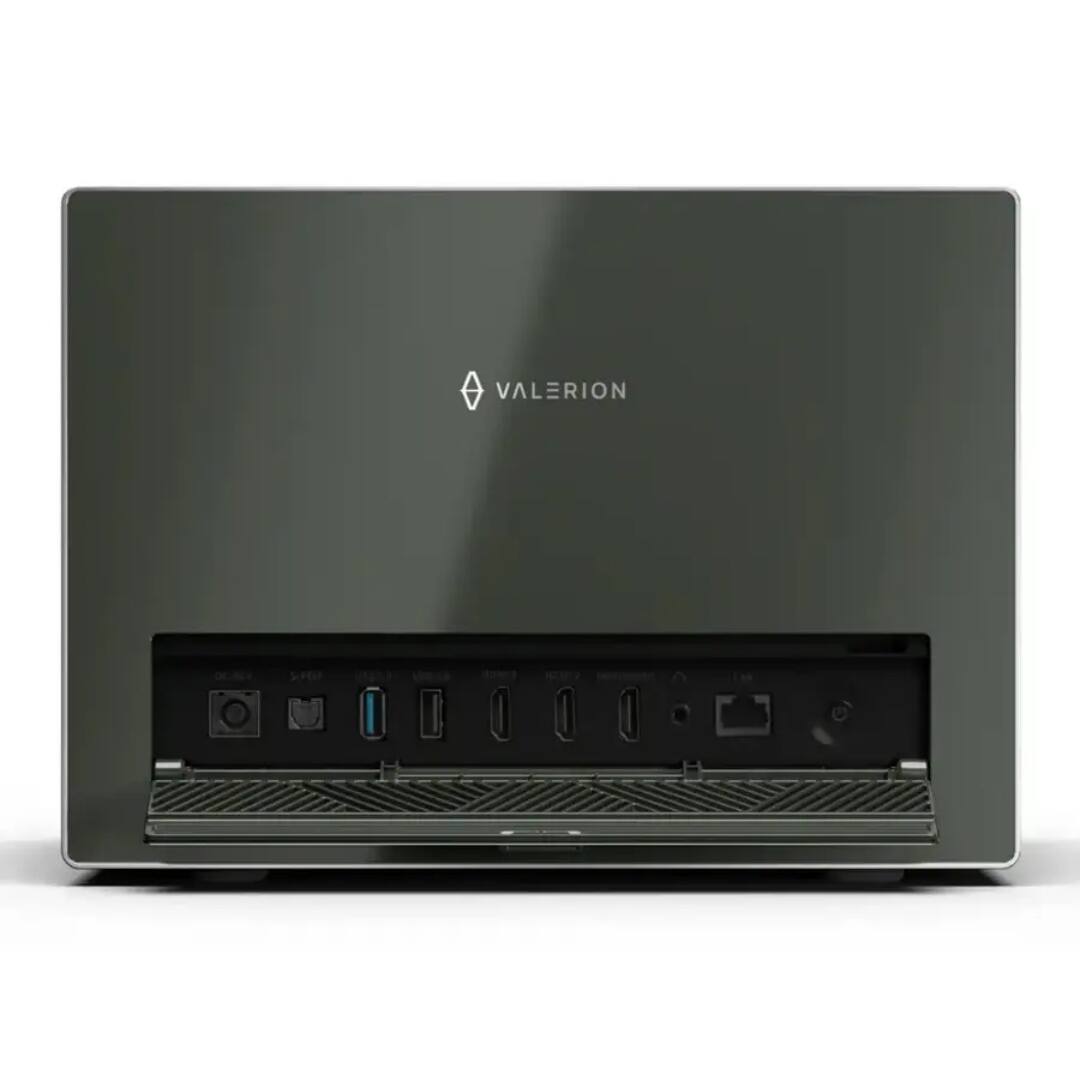 Angle. Valerion - VisionMaster Pro2 Triple Laser Projector 4K ,3000 ISO Lumens， 15000:1 Contrast,0.9-1.5x Optical Zoom，HDR10+, IMAX - Black.