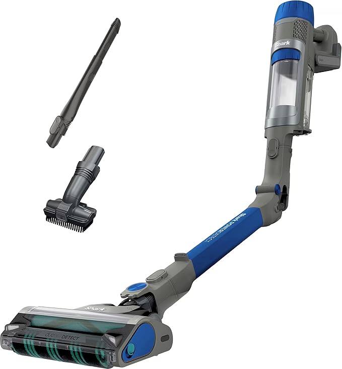 Shark - Refurbished Excellent - Cordless PowerDetect Stick Vacuum with Powerful Suction and HEPA Filtration - Navy