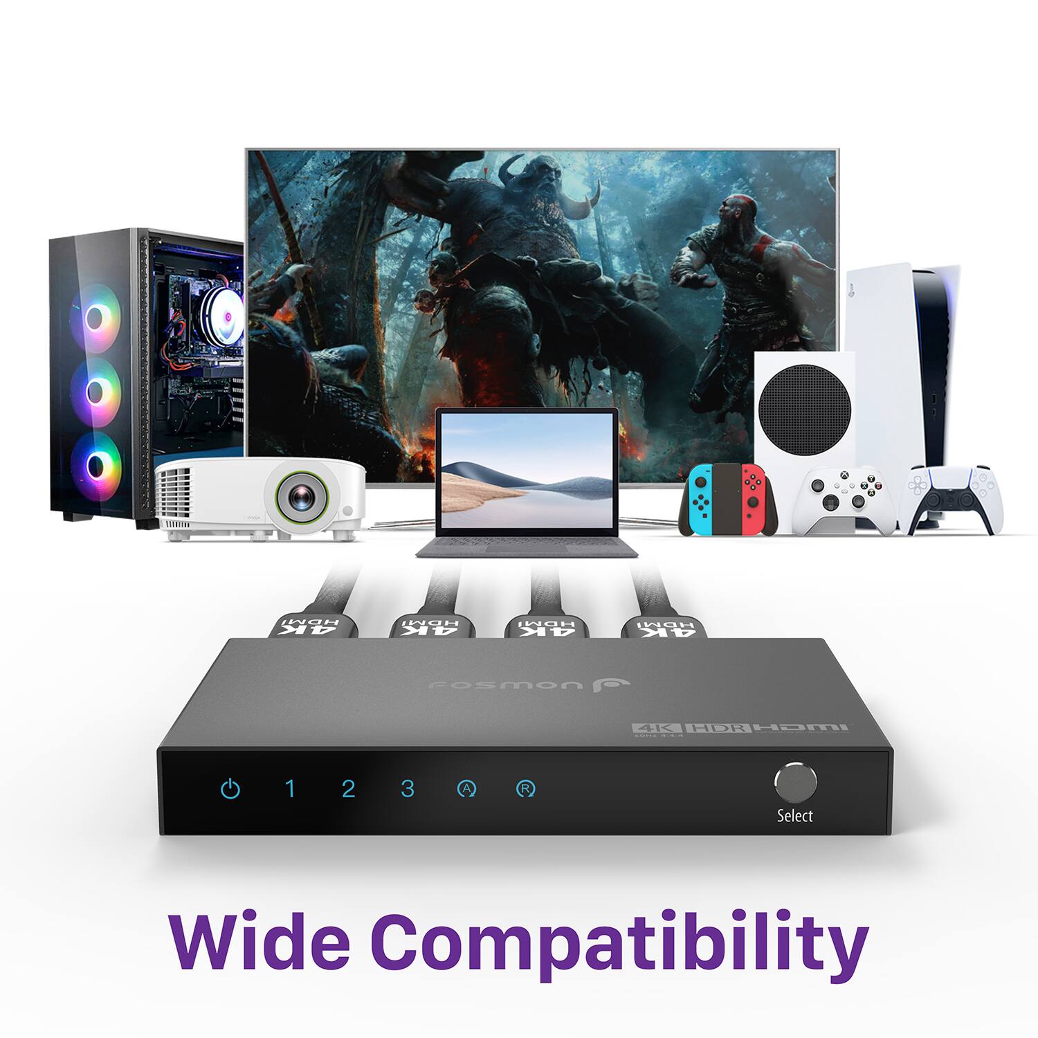 L 4K IH 4K Mist 4K NN 4K cosmon 414 11052 HOrs 1 2 3 R Select Wide Compatibility