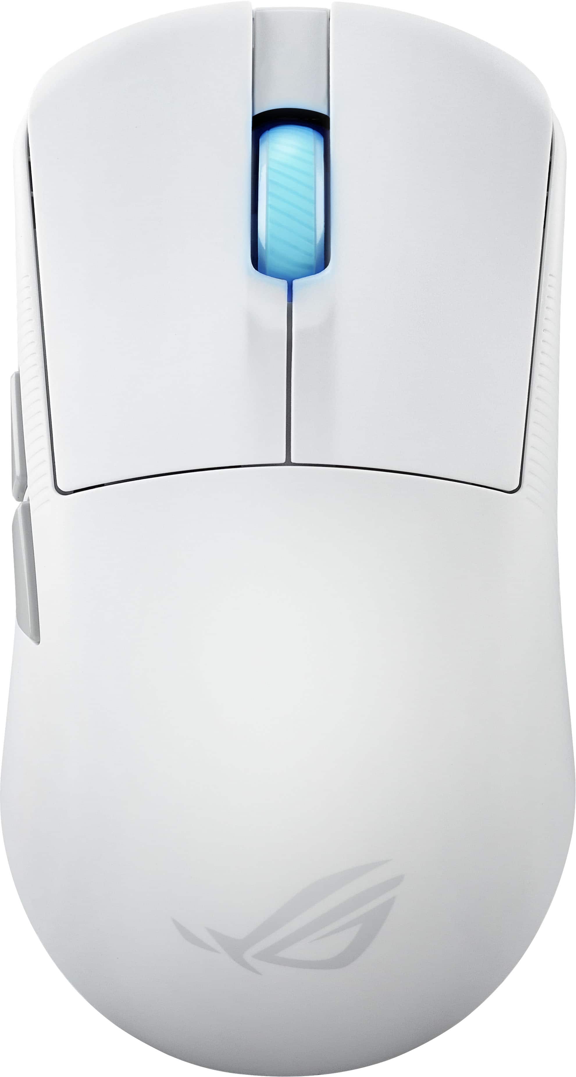 ASUS - ROG Harpe Ace Mini Ultralight Wireless Optical Gaming Mouse with SpeedNova Wireless Technology - Wireless - White - Front_Zoom
