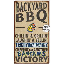 Jardine - Trinity Bantams 11'' x 20'' Indoor/Outdoor BBQ Sign - Brown