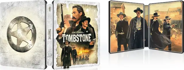 Front. Steelbook Tombstone (4K UHD + Blu-ray + Digital).