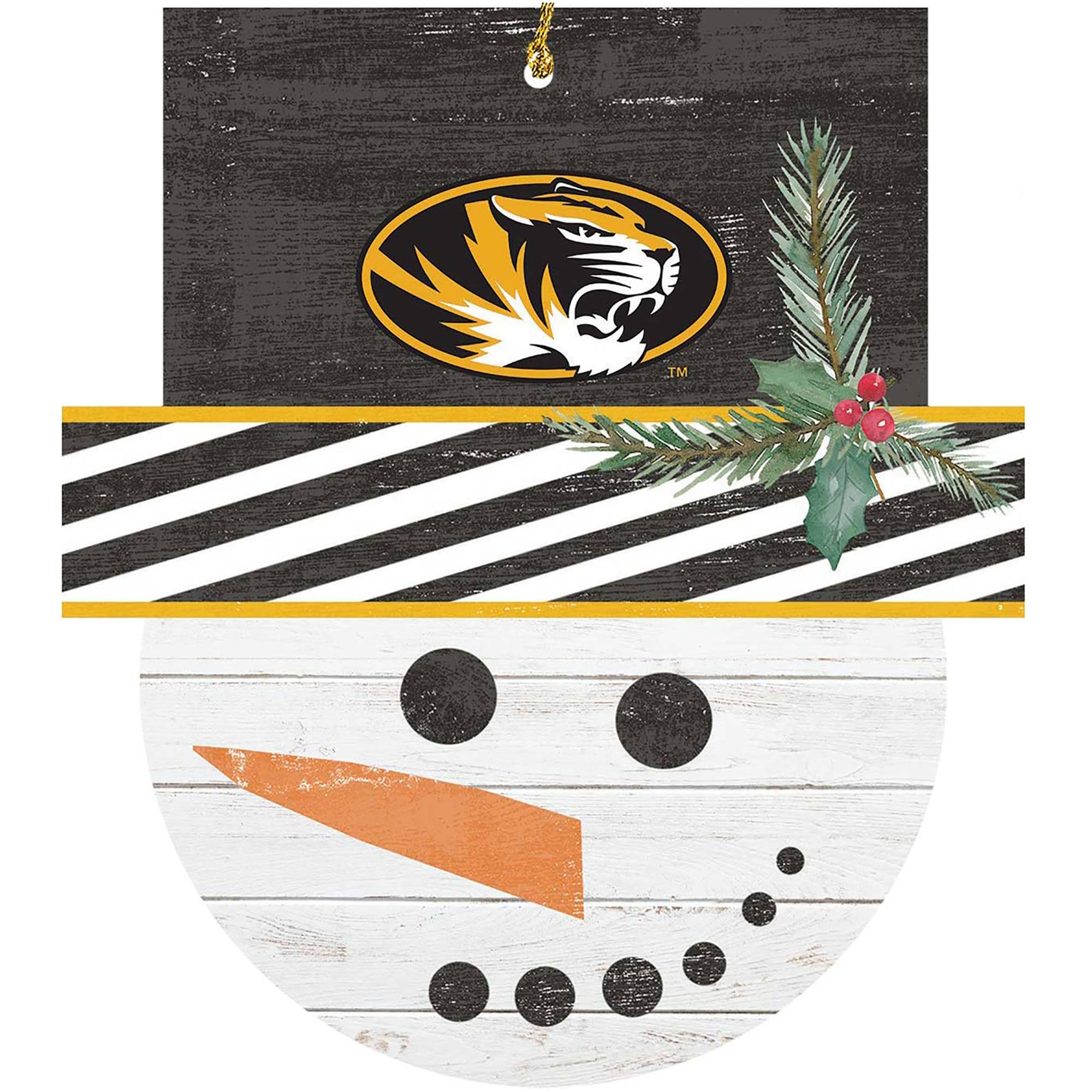 Alt View 3. Jardine - Missouri Tigers Ornament Bundle - White.