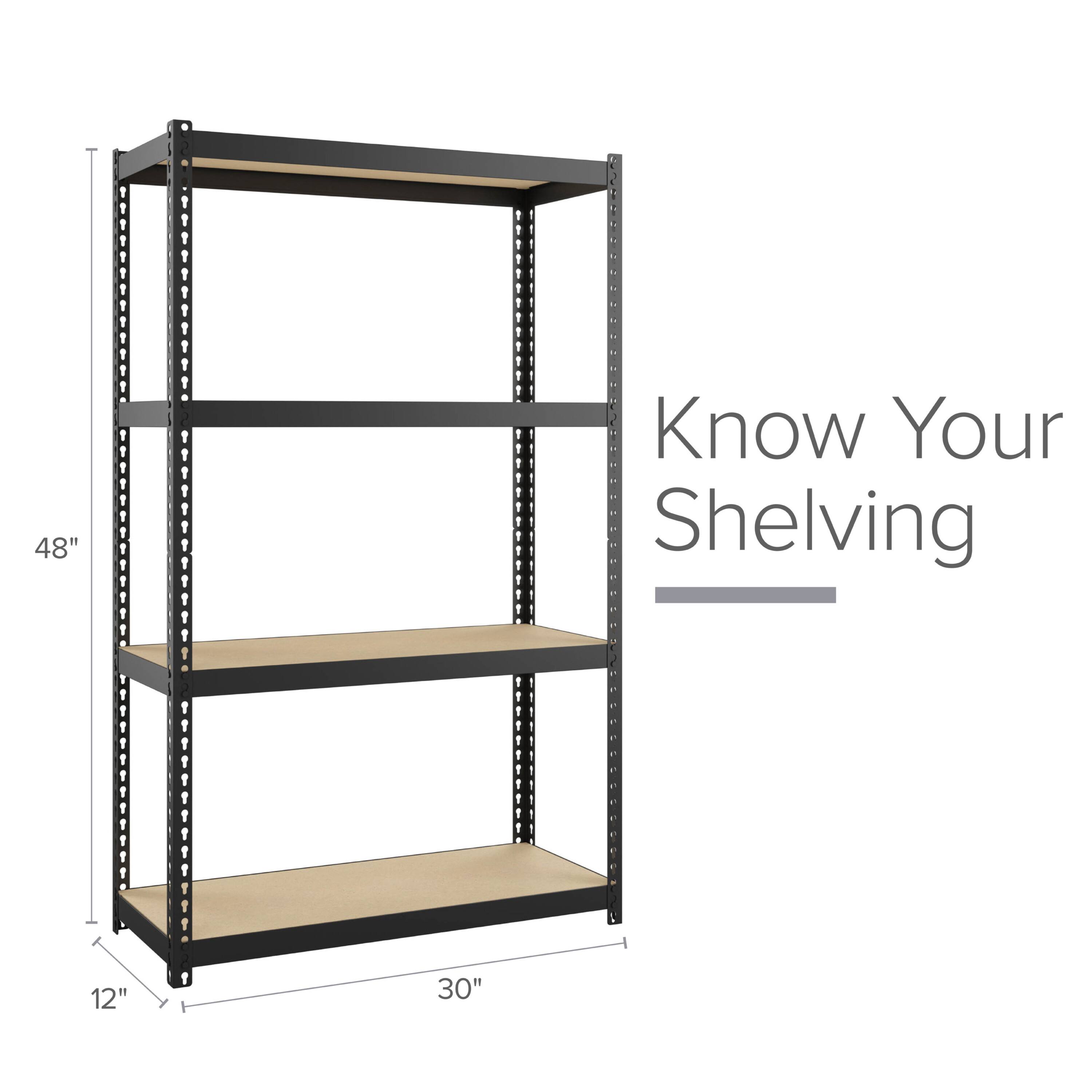 Know Your Shelving
48"
12"
30"