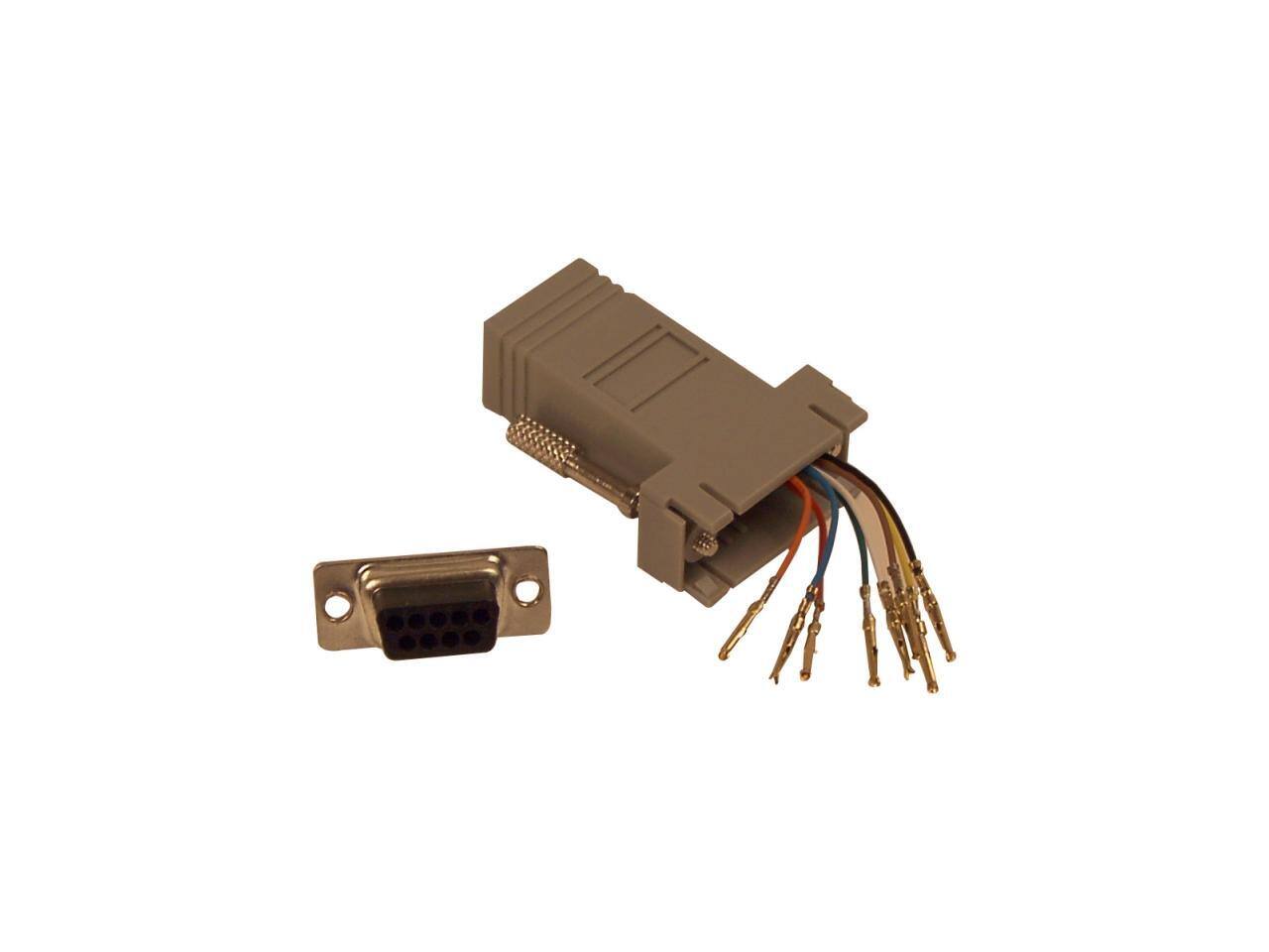Front. Belkin - BELKIN F4C170 DB9F to RJ45F Modular Adapter.