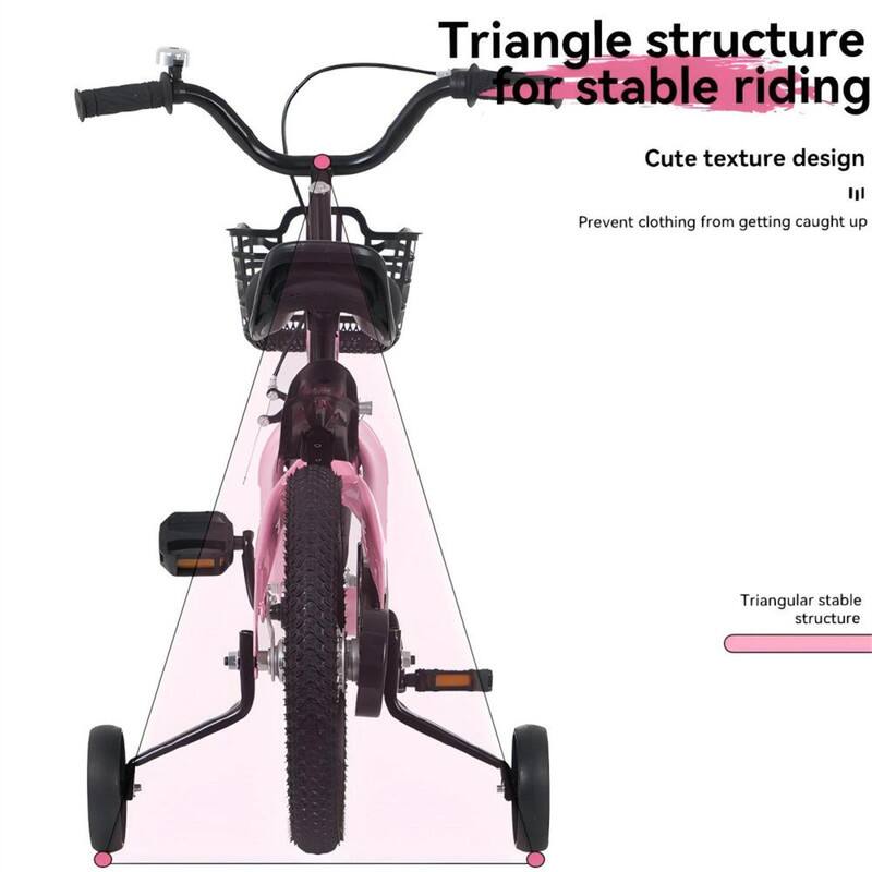 Triangle structure for stable riding  
Cute texture design  
Prevent clothing from getting caught up  
Triangular stable structure