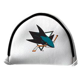 Team Golf - San Jose Sharks Mallet Putter Cover - White