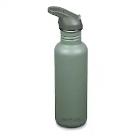 Klean Kanteen - 27oz Classic Water Bottle w/ Flip Seal Sport Cap & Straw - Leakproof - Stainless - Sea Spray
