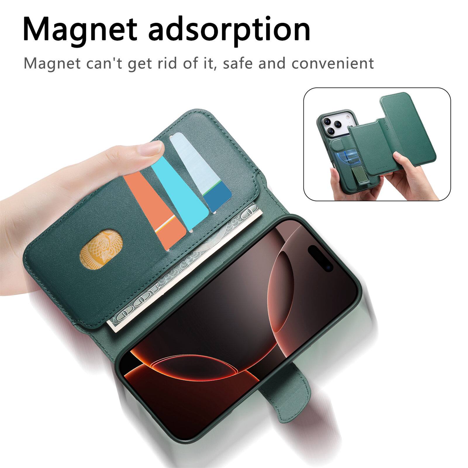 Magnet adsorption  
Magnet can't get rid of it, safe and convenient