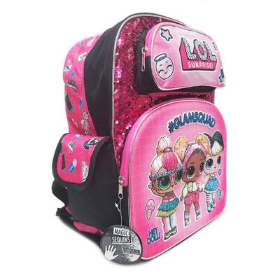 3d Molded Magic Sequins L.o.l 12" Toddler Backpack 3d Molded Magic Sequins L.o.l 12" Toddler Backpack