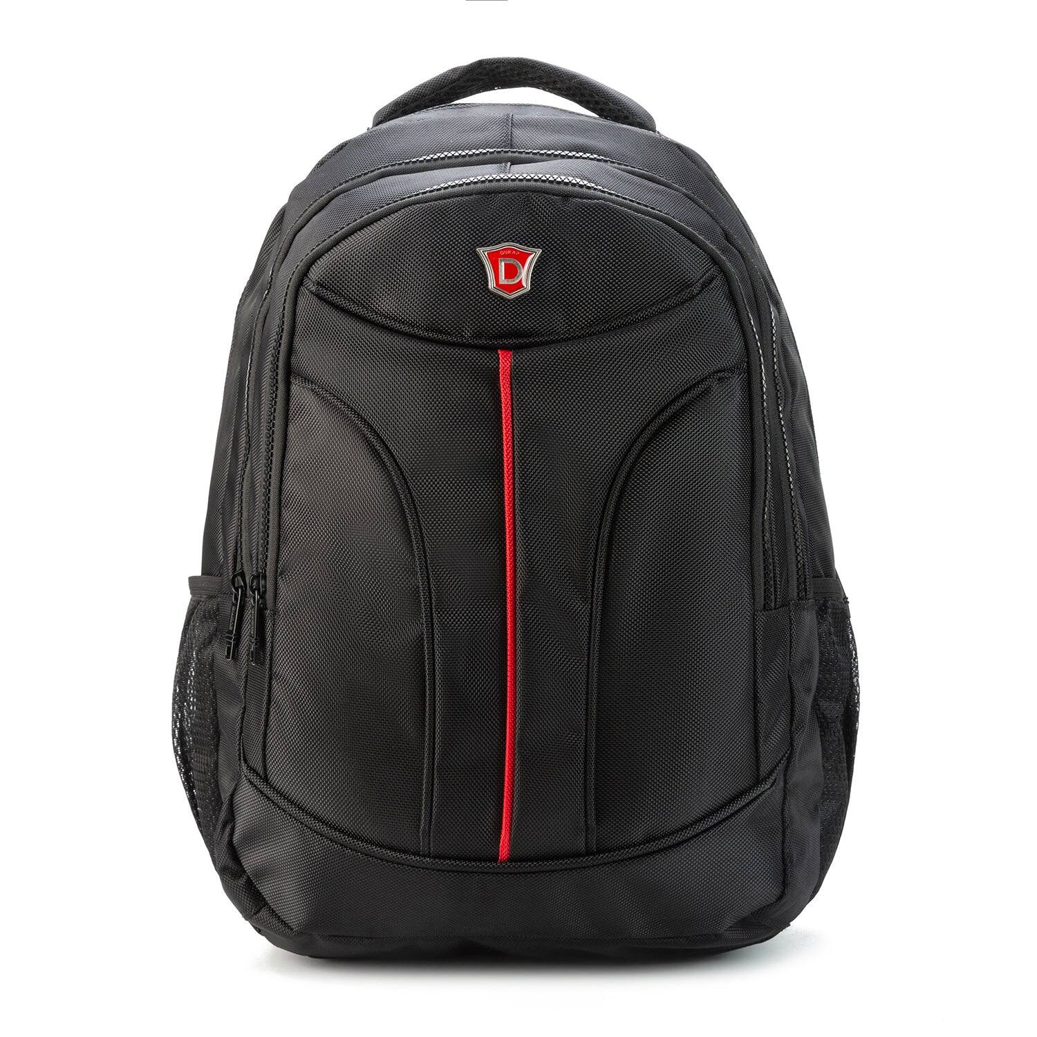 Front. DUKAP - Cruiser Executive Backpack for Laptops up to 15.6''-Inches - BLACK.