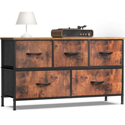 Bestier 5 Drawer 39.4 in.W Fabric Storage Tower Dresser Wooden Top for Kid Room, Closet, Entryway, Nursery Brown USBBY-HJ711637 - Best Buy Bestier 5 Drawer 39.4 in.W Fabric Storage Tower Dresser Wooden Top for Kid Room, Closet, Entryway, Nursery Brown USBBY-HJ711637 - Best Buy