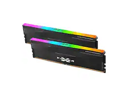 Silicon Power - DDR5 32GB (2x16GB) Zenith RGB 6000MT/s CL36 1.35V UDIMM RAM - Black