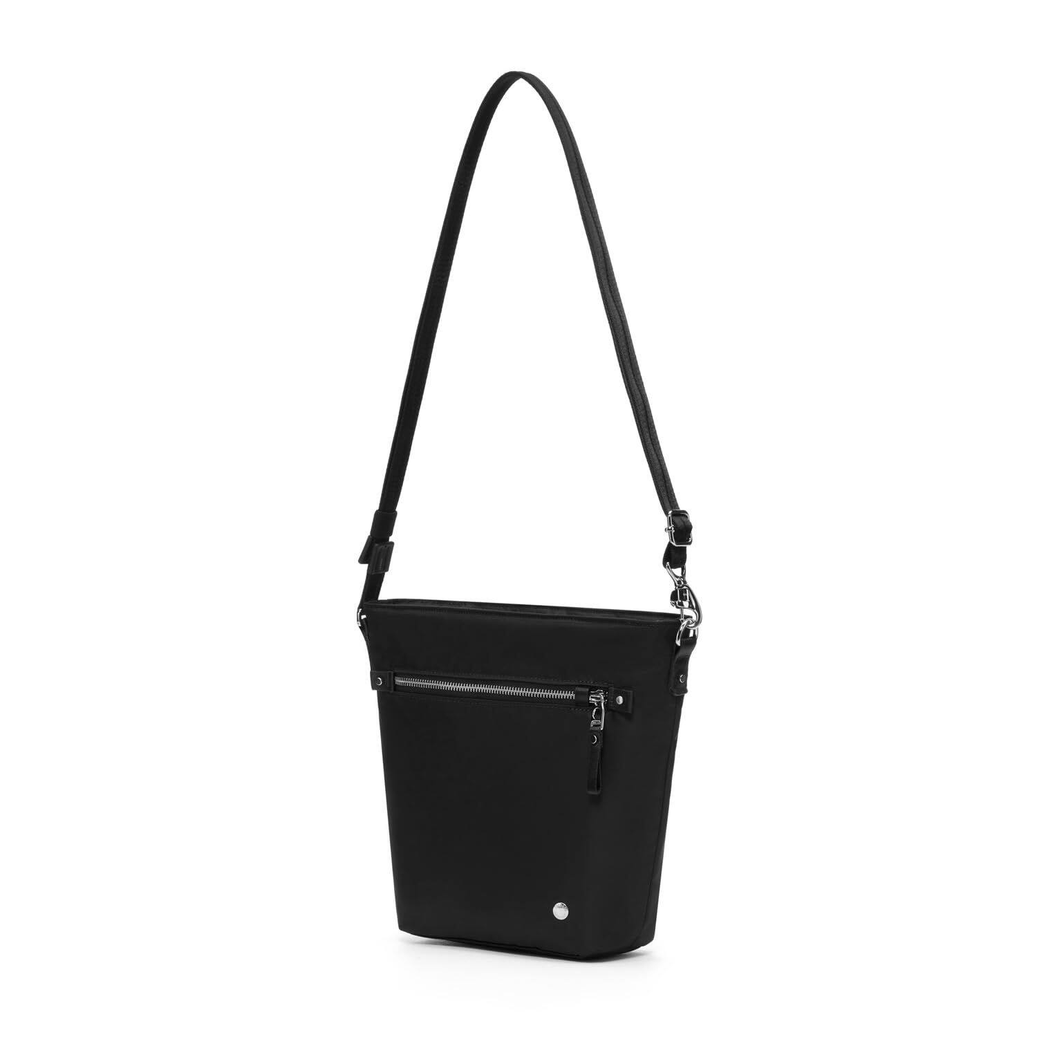 Back. Pacsafe - W Crossbody (Black) - Black.