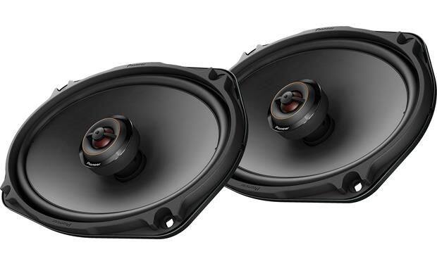 Front. Pioneer - PIONEER D-Series TS-D69F 6” x 9” 2-Way Speakers (Pair) – 330W Max - Black.