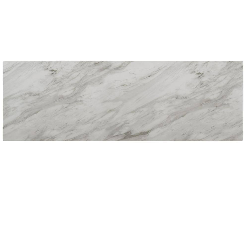 Back. New Classic Furniture - Furniture Celeste 4-Piece Faux Marble & Wood Bar Set in Blue - Blue.