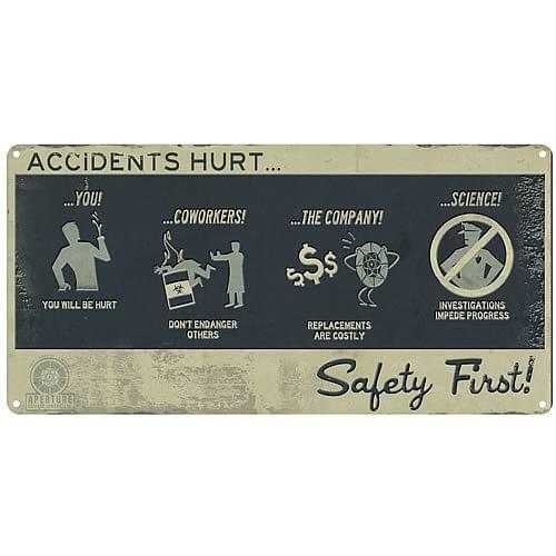 ACCIDENTS HURT...

- YOU! YOU WILL BE HURT
- COWORKERS! DON'T ENDANGER OTHERS
- THE COMPANY! REPLACEMENTS ARE COSTLY
- SCIENCE! INVESTIGATIONS IMPEDE PROGRESS

Safety First!