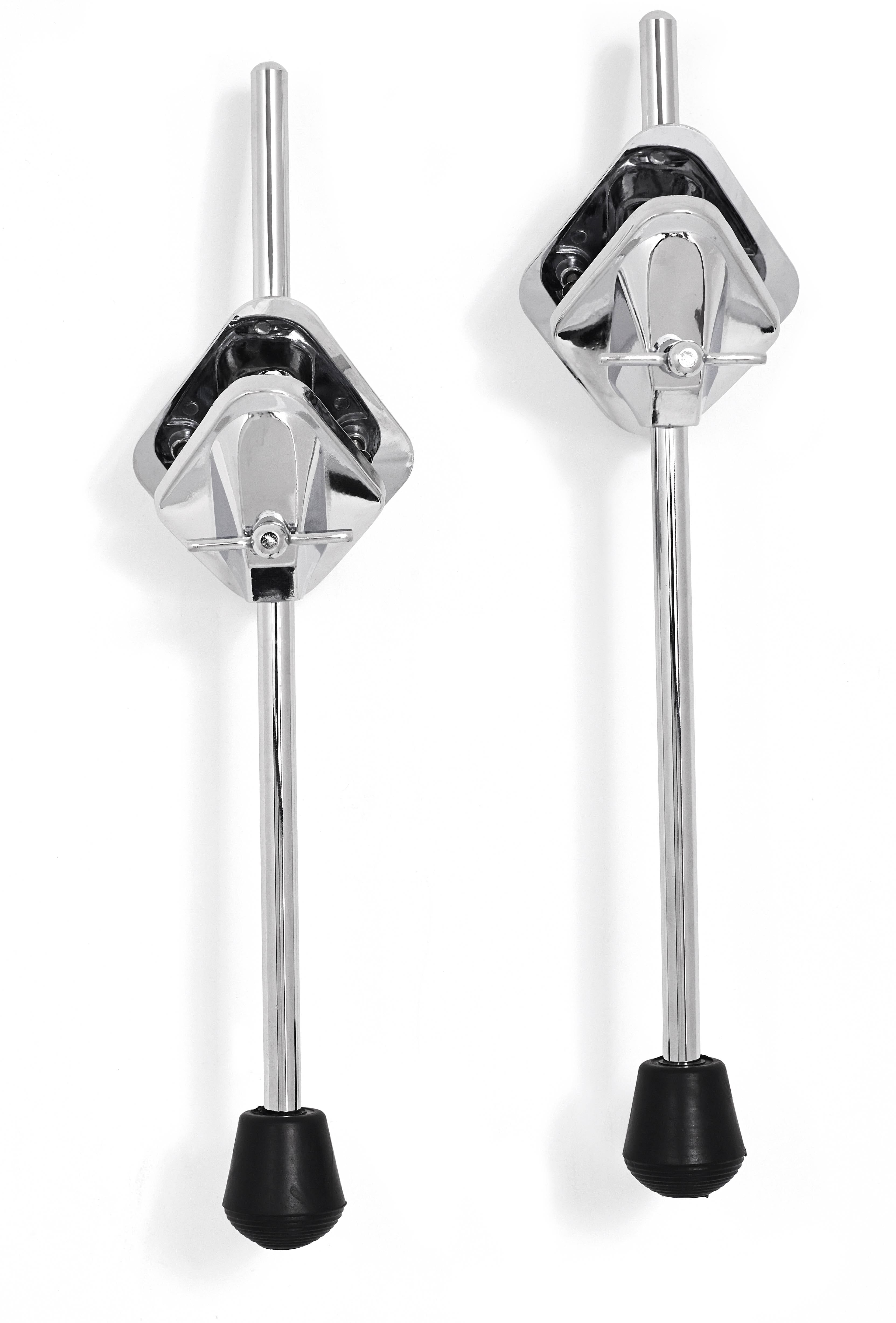 Gibraltar Hardware - Light Weight Bass Drum Spurs Pair, Solid Steel Rods with Rubber Tips, Cast Mounting Brackets, Telescoping Design price history on PriceWatchPro