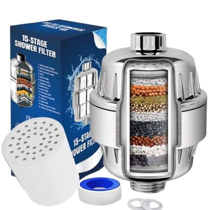 MO SOSS 6 SHOWER 15-STAGE FILTER 2 9 FF 15-STA FIL OWER