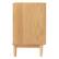 Alt View Zoom 31. Walker Edison - Mid-Century Modern Solid Wood Tray-Top Nightstand - Natural Pine.