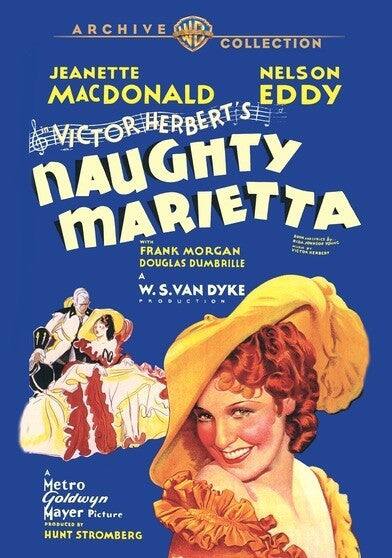 Front. Naughty Marietta - DVD.