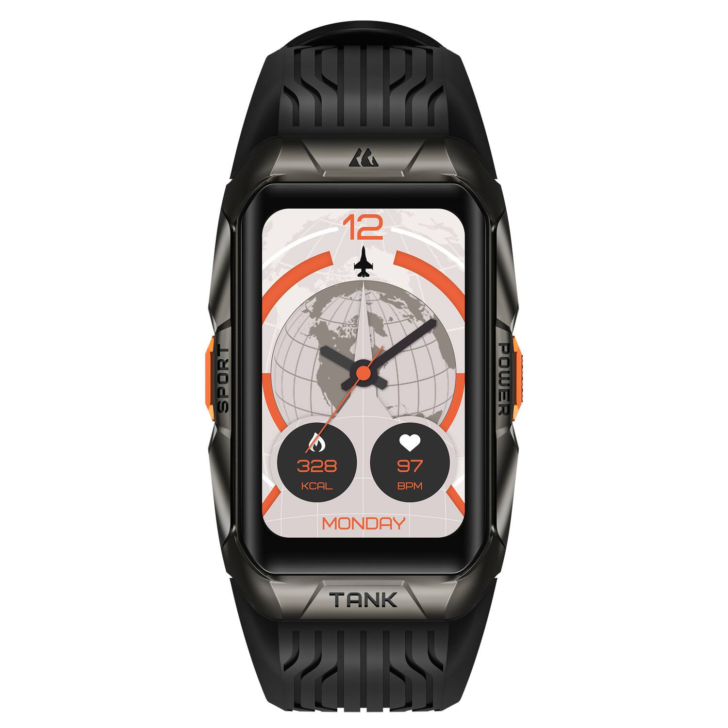 12 SPORT  
328 KCAL  
97 BPM  
POWER MONDAY  
TANK