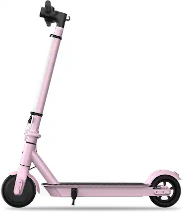 Front. HiBoy - Hiboy S2 Lite Electric Scooter - 6.5" Solid Tires - Up to 10.6 Miles Long-Range & 13 MPH-pink - Pink.