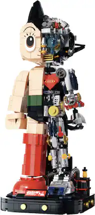 Front. PopMarket - Astro Boy - Mechanical Clear Version Building Fig - Collectibles - Multicolor.