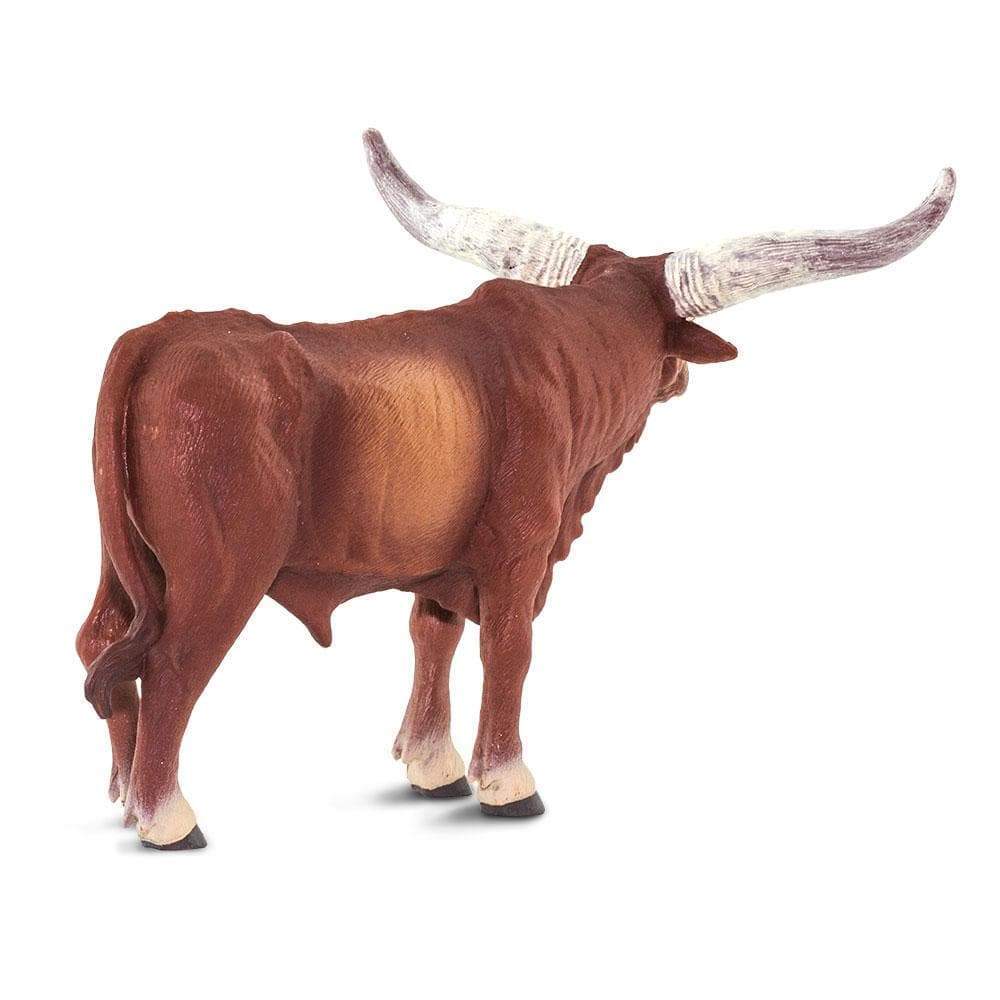 Alt View 3. Safari Ltd. - Watusi Bull Toy Figurine.