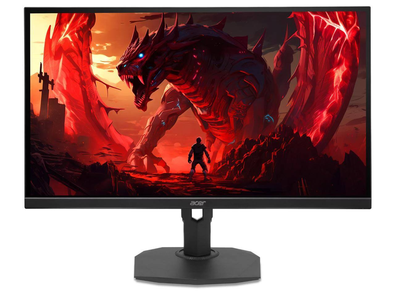 Front. Acer - Acer Nitro XF273U F3 27" WQHD Monitor, 320Hz, 0.5ms, FreeSync, 99% sRGB, HDMI 2.1, DisplayPort.